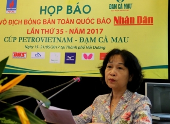 140 VĐV bóng bàn tranh cúp Petrovietnam - Đạm Cà Mau 2017