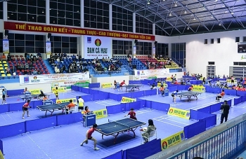 Khai mạc Giải bóng bàn tranh Cúp Petrovietnam - Đạm Cà Mau 2018
