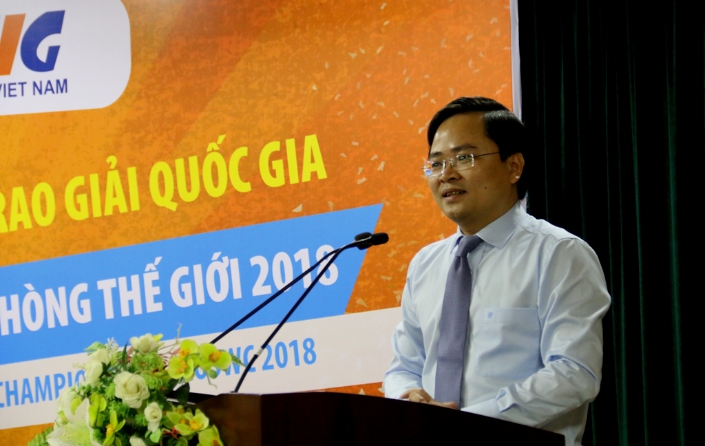 trao giai cuoc thi vo dich tin hoc van phong the gioi 2018