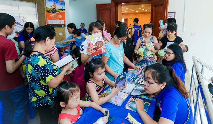 pvcombank to chuc vui tet thieu nhi 16 tai benh vien xanh pon