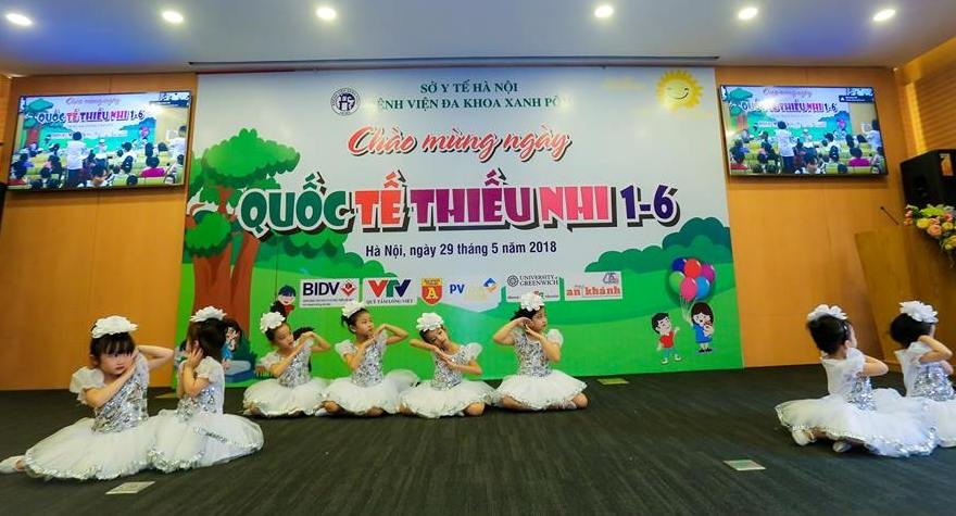 pvcombank to chuc vui tet thieu nhi 16 tai benh vien xanh pon