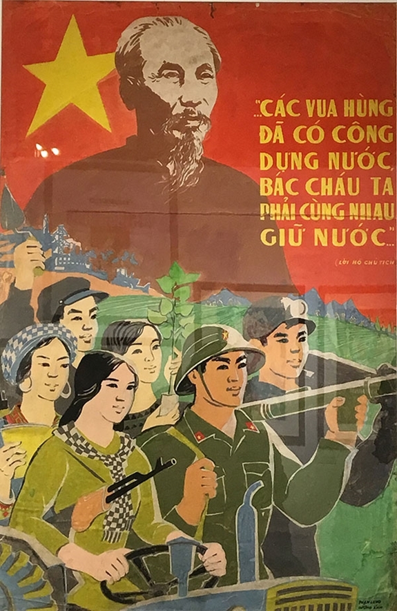 trung bay tranh chan dung ho chi minh goc nhin tu tranh co dong