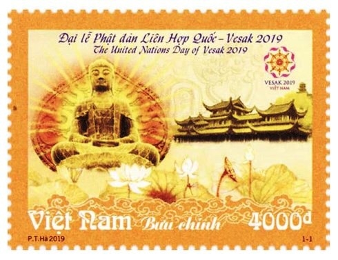 phat hanh bo tem dac biet chao mung dai le phat dan lien hop quoc vesak 2019