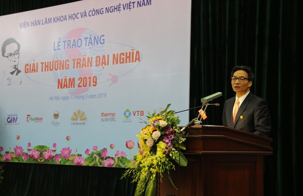 vinh danh 4 cong trinh khoa hoc dat giai thuong tran dai nghia