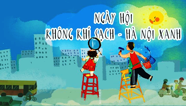 ngay hoi khong khi sach ha no i xanh