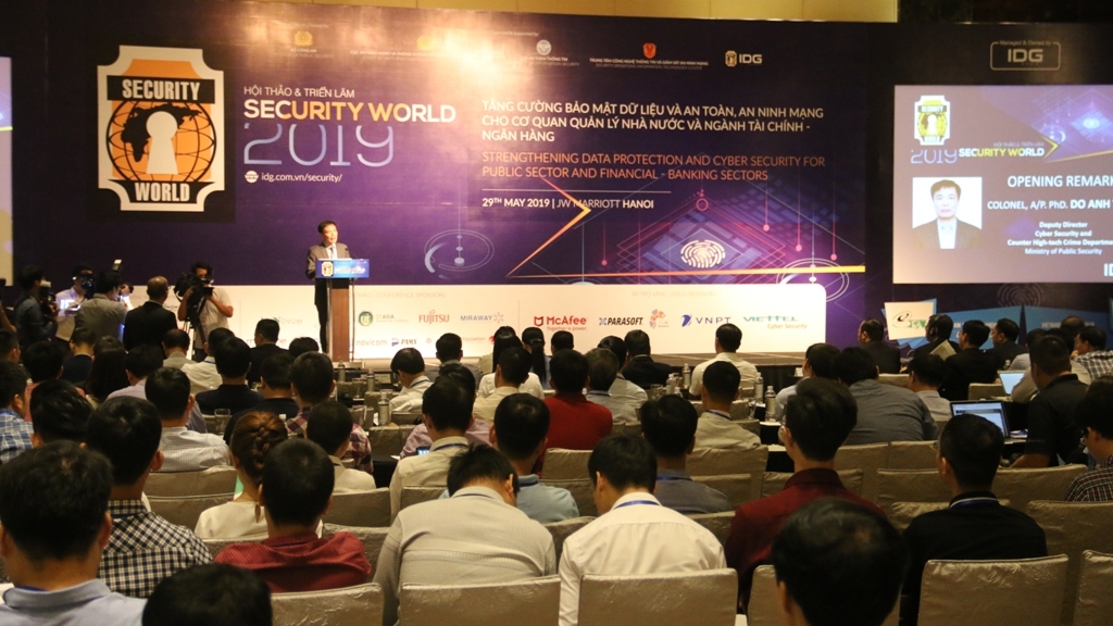 security world 2019 tang cuong bao mat du lieu cho nganh tai chinh ngan hang va co quan quan ly nha nuoc