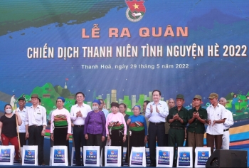 Ra quân Chiến dịch Thanh niên tình nguyện Hè năm 2022