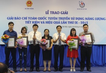BSR đạt giải A cuộc thi viết về tiết kiệm năng lượng