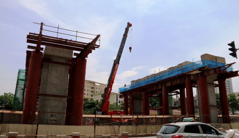 'Hầm chui bằng sắt' dành cho xe máy ở Thủ đô ham chui bang sat danh cho xe may o thu do