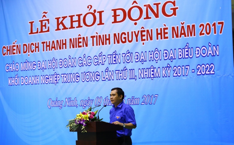 tuoi tre khoi doanh nghiep trung uong khoi dong chien dich tinh nguyen he 2017
