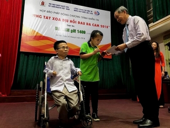 Chung tay ủng hộ nạn nhân chất độc da cam