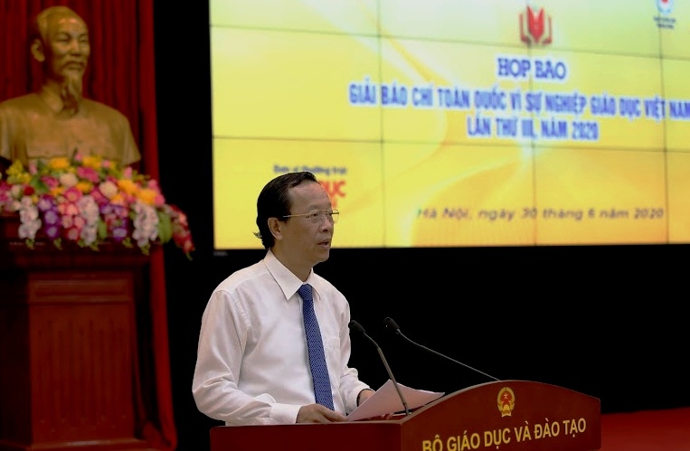 phat dong giai bao chi vi su nghiep giao duc viet nam nam 2020