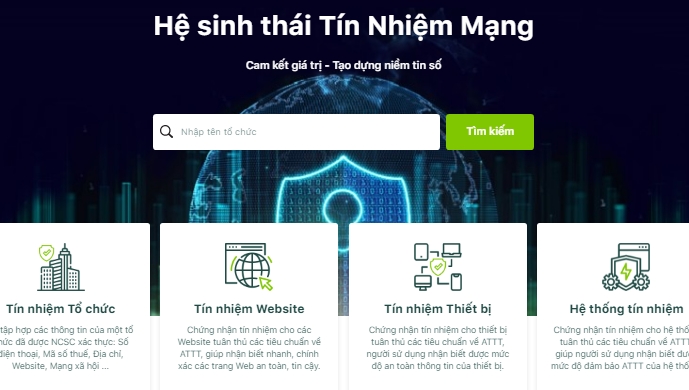 Ra mắt Hệ sinh thái tín nhiệm mạng