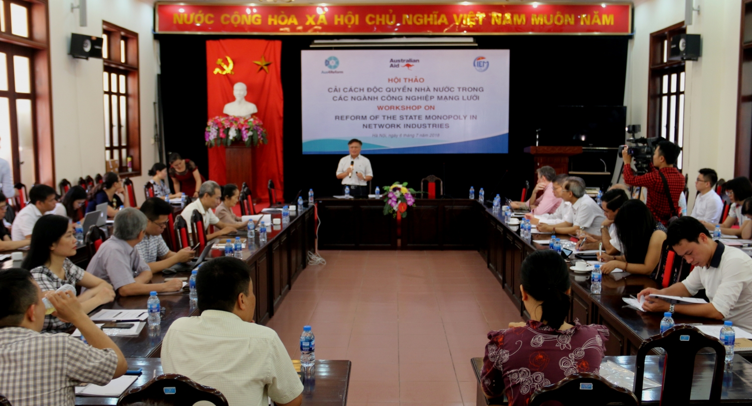 cai cach doc quyen nha nuoc trong cac nganh cong nghiep mang luoi