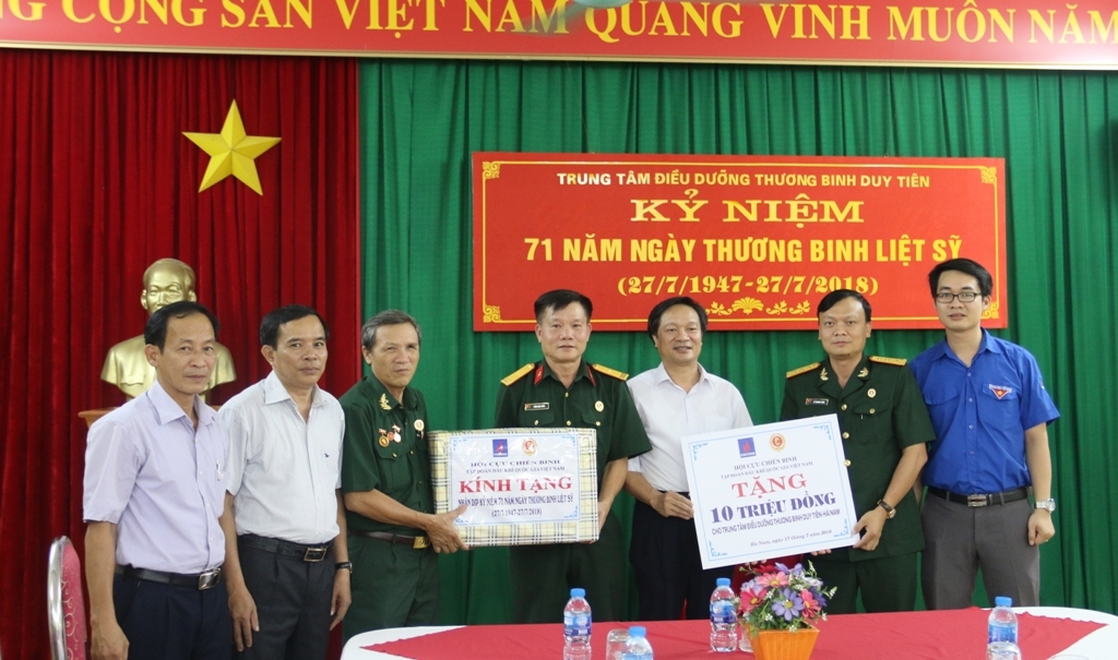 tri an cac thuong benh binh nguoi co cong voi cach mang tinh ha nam