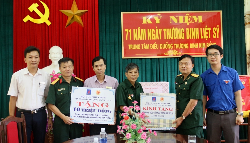 tri an cac thuong benh binh nguoi co cong voi cach mang tinh ha nam
