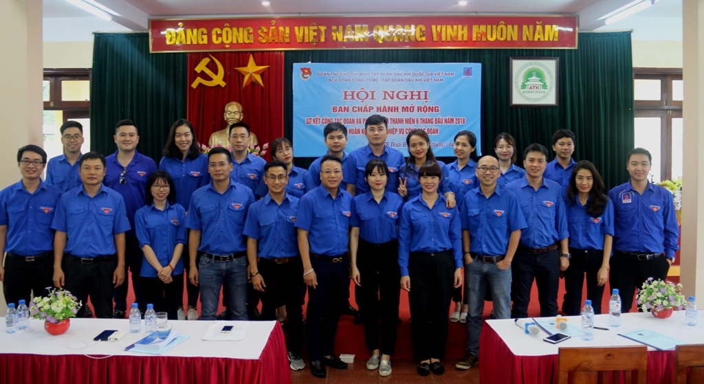 doan thanh nien cong ty me pvn tap huan ky nang nghiep vu cong tac doan