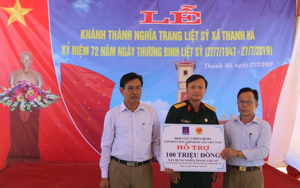 hoi ccb tap doan khanh thanh nghia trang liet si tai nghe an
