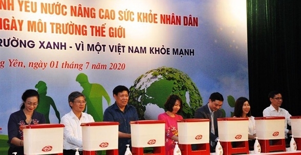 ve sinh sach moi truong xanh vi mot viet nam khoe manh