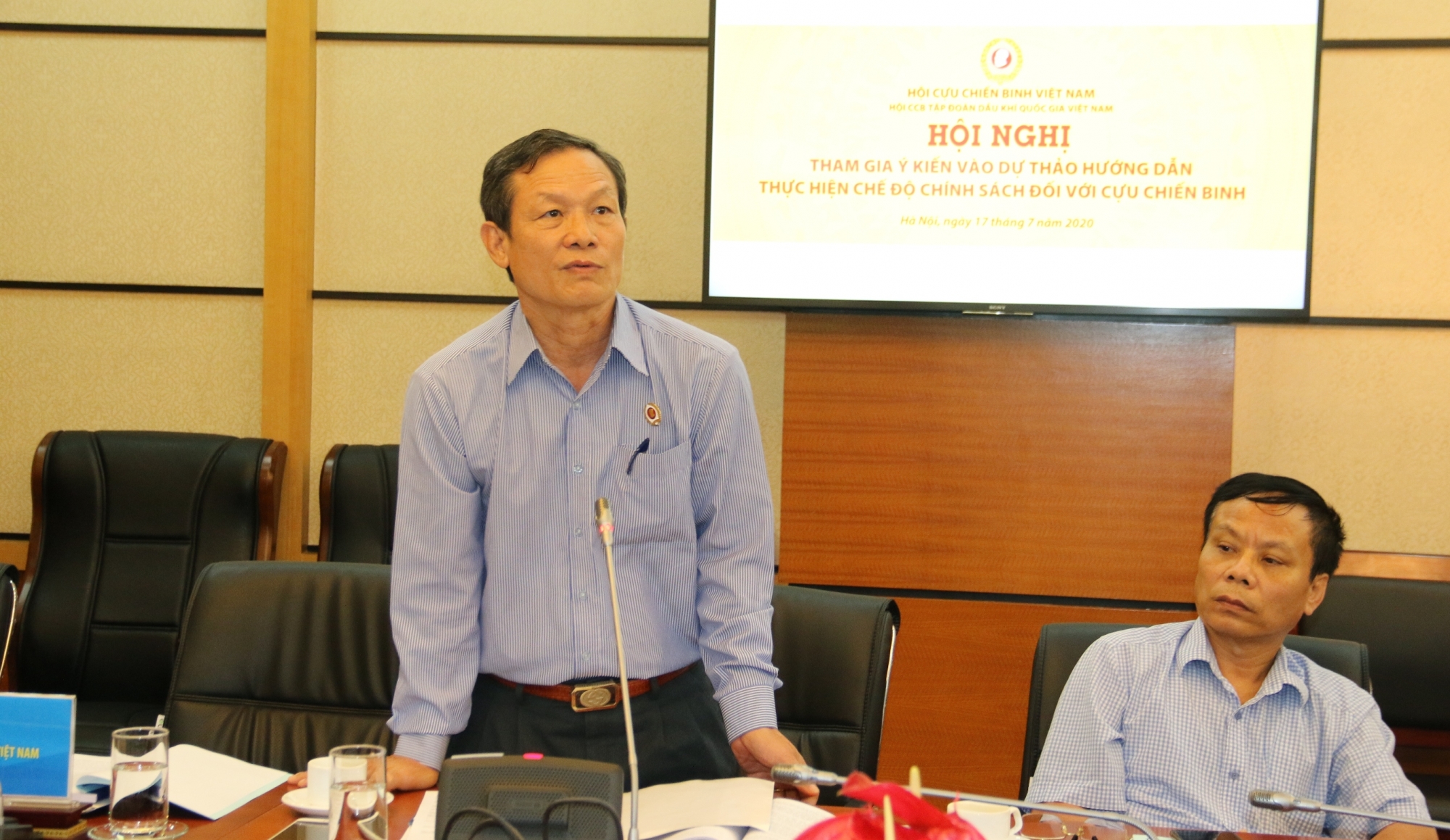 hoi ccb tap doan tich cuc dong gop y kien vao du thao huong dan thuc hien che do chinh sach doi voi cuu chien binh