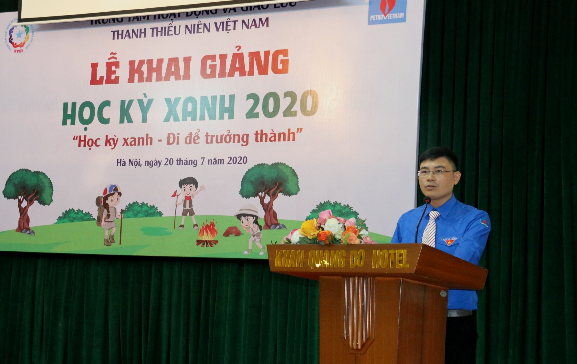 Đoàn Thanh niên Cơ quan Tập đoàn tổ chức Lễ khai giảng “Học kỳ xanh 2020” doan thanh nien co quan tap doan to chuc le khai giang hoc ky xanh 2020
