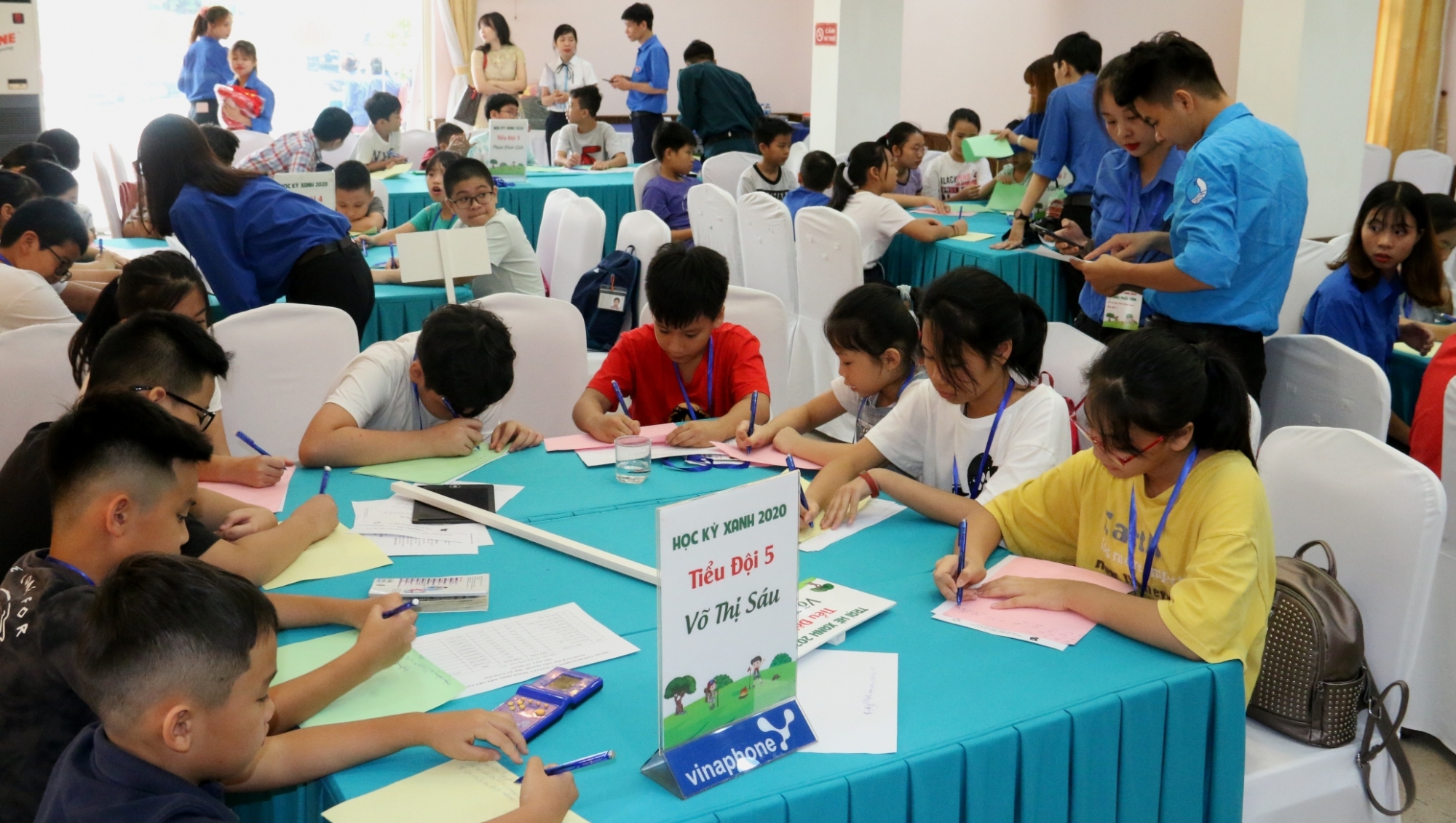 doan thanh nien co quan tap doan to chuc le khai giang hoc ky xanh 2020