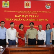 Gặp mặt, tri ân thân nhân gia đình liệt sĩ Cơ quan Tập đoàn