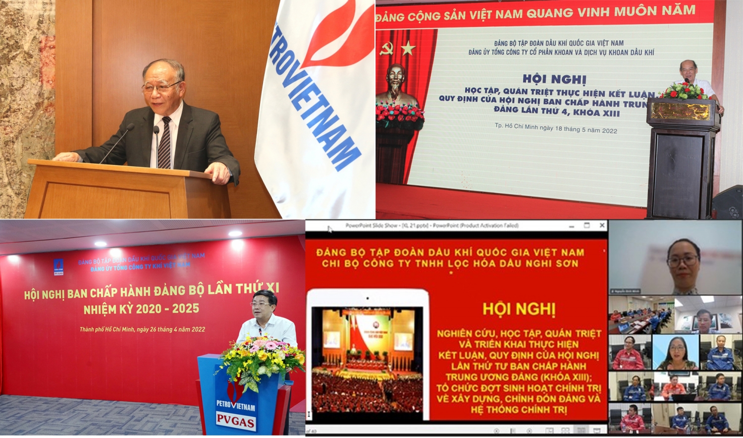 Petrovietnam tổng kết học tập, quán triệt và triển khai đợt sinh hoạt chính trị “Tự soi-Tự sửa”: Hiệu quả, thực chất