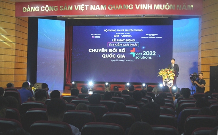 Phát động cuộc thi “Tìm kiếm giải pháp Chuyển đổi số Quốc gia - Viet Solutions” 2022