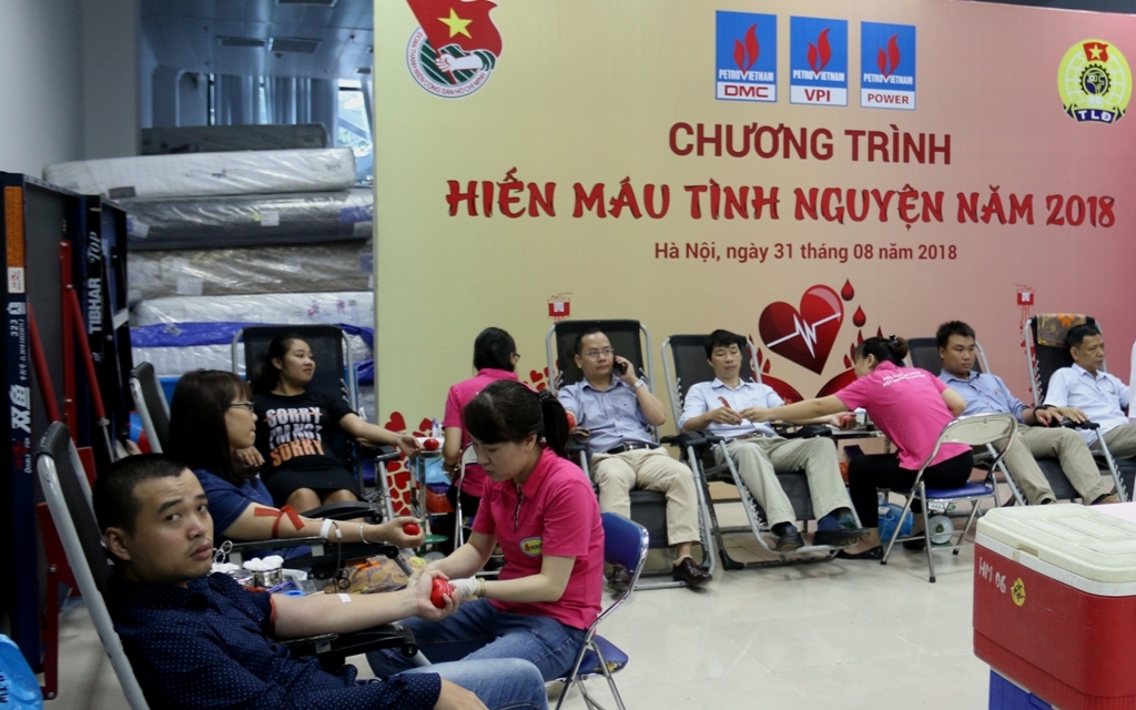 tuoi tre 3 don vi dau khi hien mau tinh nguyen