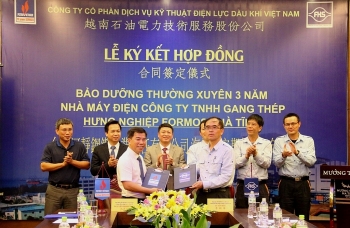 PVPS và FHS ký hợp đồng “Bảo dưỡng thường xuyên 3 năm Nhà máy điện Formosa Hà Tĩnh”