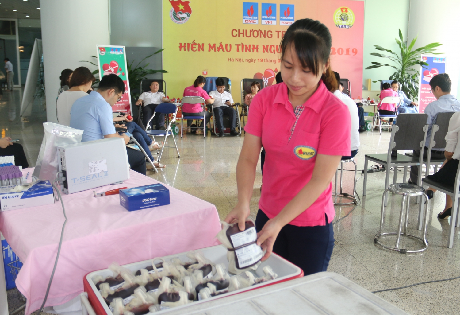 tuoi tre 3 don vi dau khi to chuc chuong trinh hien mau tinh nguyen 2019