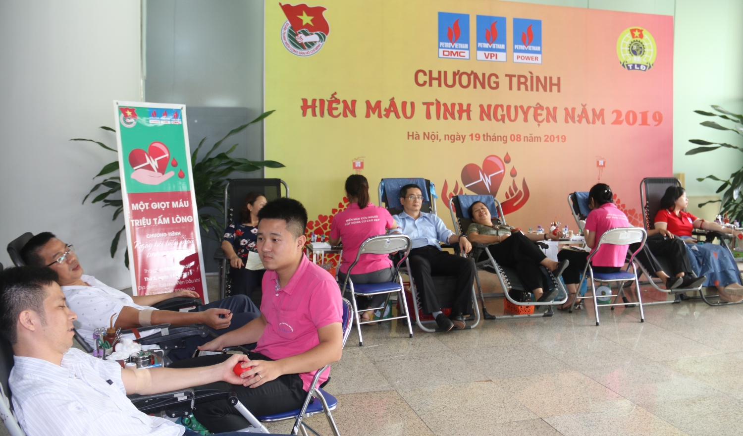 tuoi tre 3 don vi dau khi to chuc chuong trinh hien mau tinh nguyen 2019