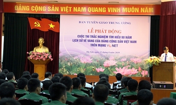 Phát động cuộc thi “Tìm hiểu 90 năm lịch sử vẻ vang của Đảng Cộng sản Việt Nam”