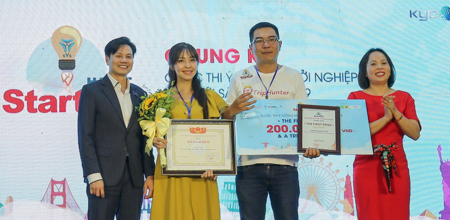du an triphunter xuat sac gianh giai nhat cuoc thi startup hunt 2019