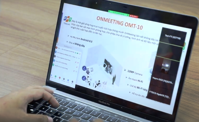 Ra mắt giải pháp họp trực tuyến OnMeeting