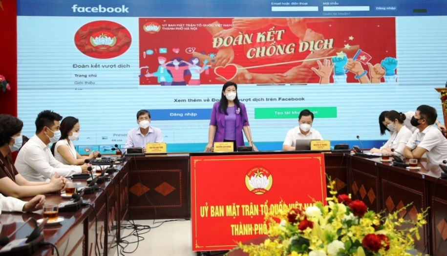 Hà Nội ra mắt Fanpage “Đoàn kết chống dịch”