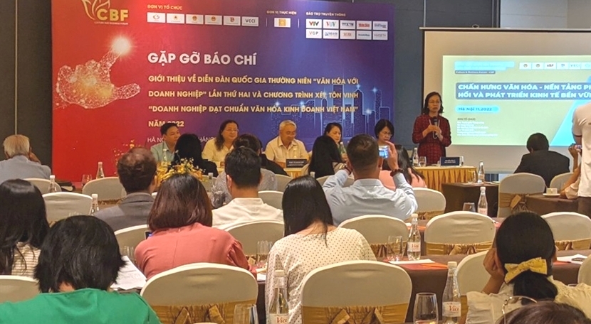 Tôn vinh doanh nghiệp đạt chuẩn văn hóa kinh doanh Việt Nam
