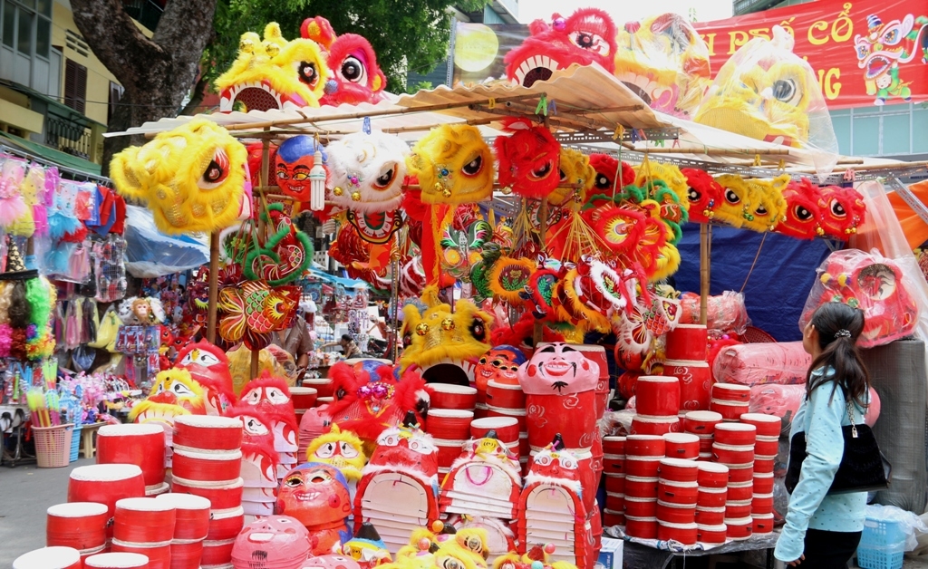 pho hang ma nhon nhip mua tet trung thu