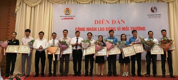 Tôn vinh 45 tập thể và công nhân lao động vì môi trường