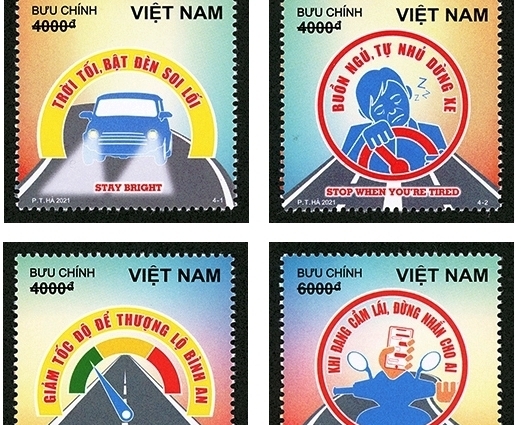 Phát hành bộ tem "An toàn giao thông đường bộ" (bộ 2)