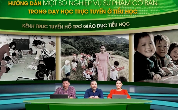 Cần linh hoạt thiết kế bài giảng trong dạy trực tuyến ở tiểu học