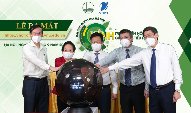 Đại học Quốc gia Hà Nội ra mắt kênh trực tuyến hỗ trợ giáo dục tiểu học