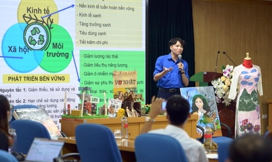 Ý tưởng “Trồng cây dâu tằm ở biên giới” giành giải Nhất cuộc thi “Thanh niên sáng tạo vì khí hậu”
