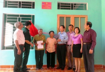 Trao nhà “Nghĩa tình đồng đội” tại Tuyên Quang