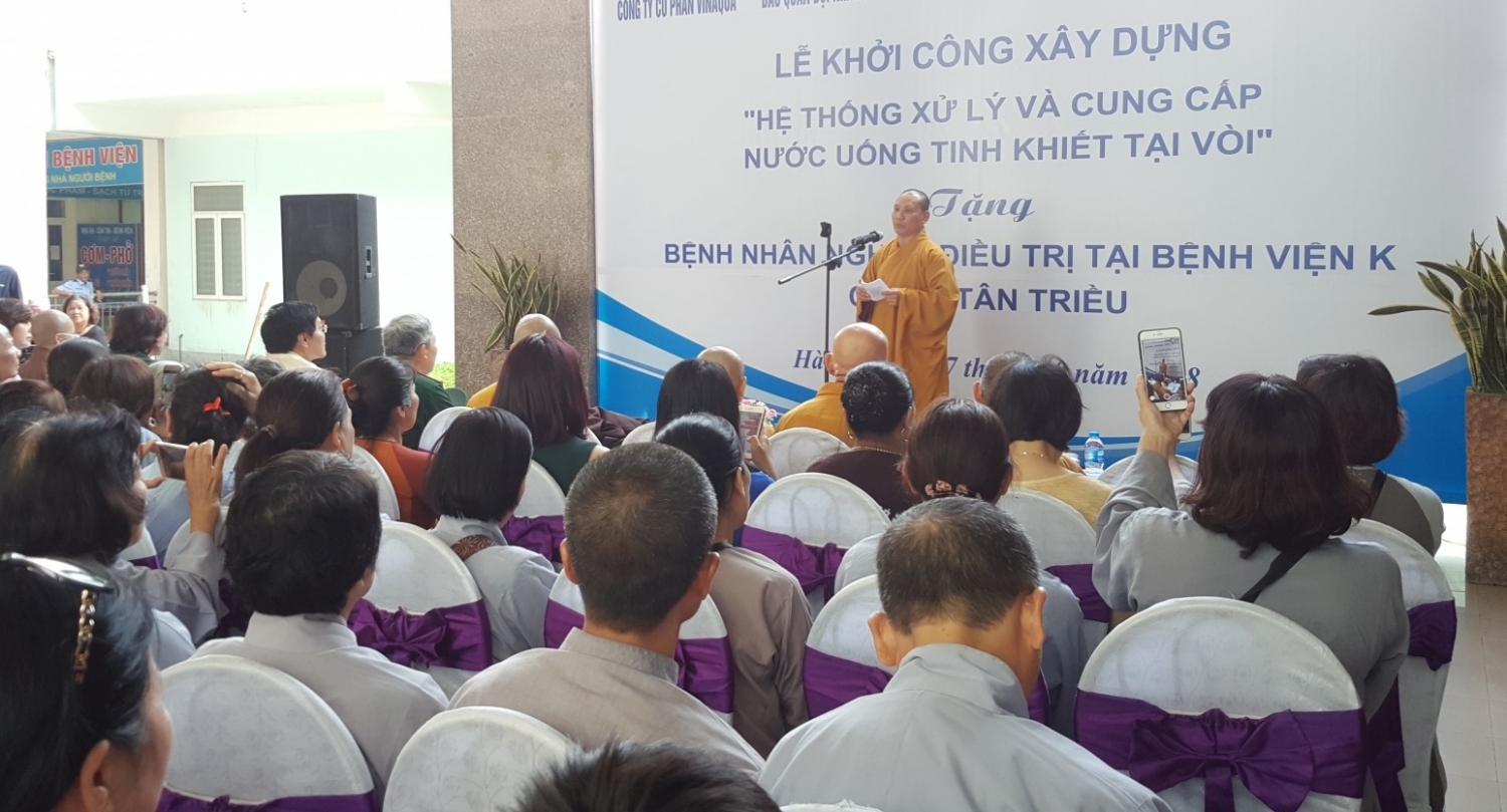 xay dung he thong cung cap nuoc uong tinh khiet mien phi tai benh vien k trung uong