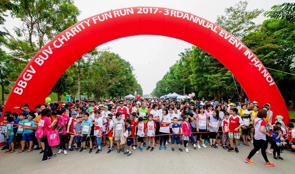 bbgv charity fun run 2018 chay bo gay quy tu thien