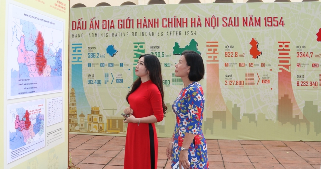 trung bay tu lieu quy ve dau an dia gioi hanh chinh ha noi