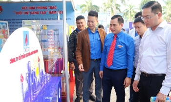 Tuổi trẻ Dầu khí tham gia Hội trại triển lãm "Tuổi trẻ đổi mới sáng tạo" năm 2019