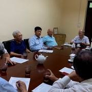 Lãnh đạo VPA làm việc tại Chi hội Dầu khí Vũng Tàu